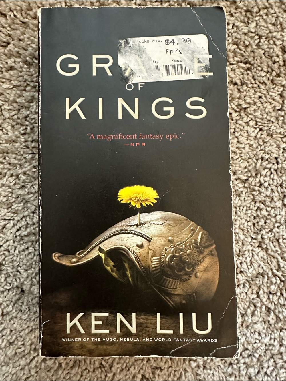Softcover copy of The Grace of Kings